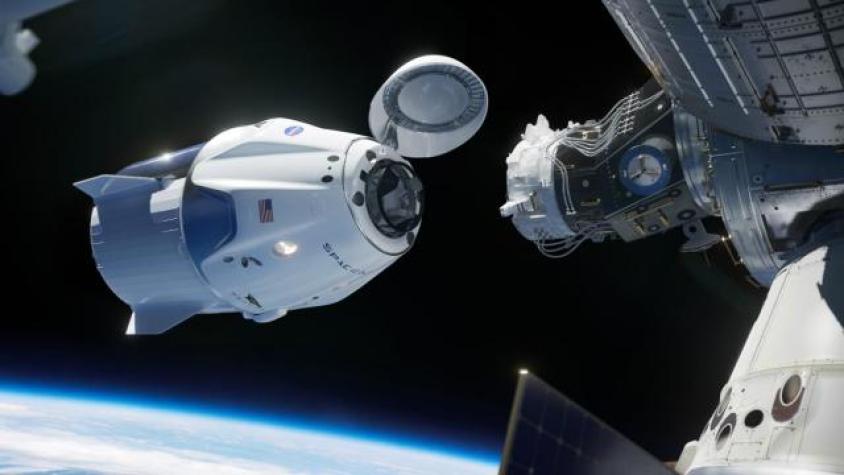 Cápsula Crew Dragon: exitoso acoplamiento con Estación Espacial Internacional (ISS)