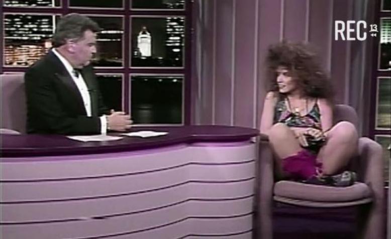 Entrevista a Gloria Trevi en Noche de Gigantes (1992)