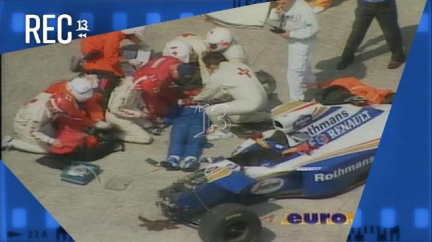 #MomentosREC: Muerte de Ayrton Senna (Teletrece - 1994)