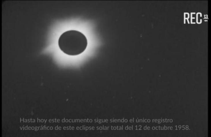 Mira el eclipse solar total de 1958 