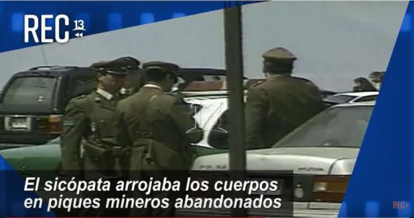 #MomentosREC. Detención del sicópata de Alto hospicio, Teletrece, (2001)