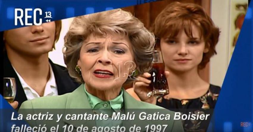 #MomentosREC: La despedida de Malú Gatica en Teleserie Eclipse de Luna (1997)