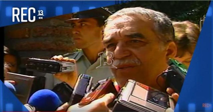 #MomentosREC: Visita de Gabriel García Márquez, Teletrece (1990)