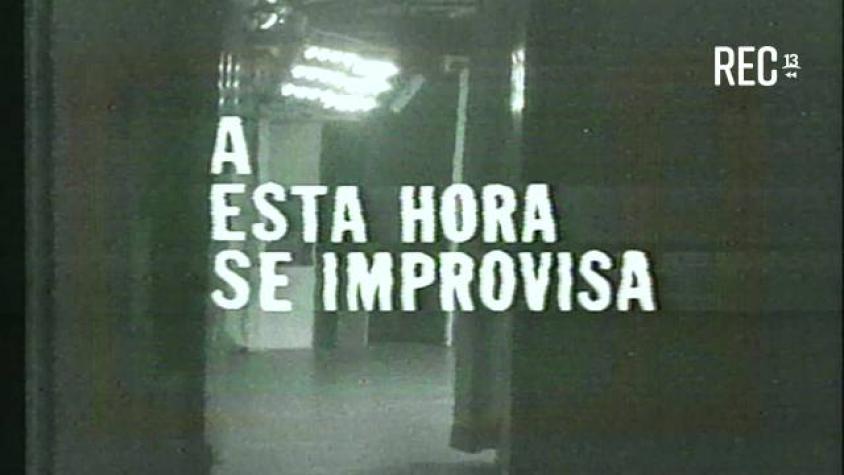 A esta hora se improvisa (1969), recuerdo con Jaime Celedón y Marina De Navasal