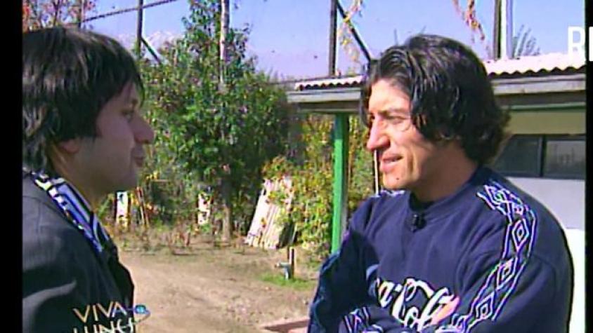 Peter Veneno visita a Iván Zamorano (2000)