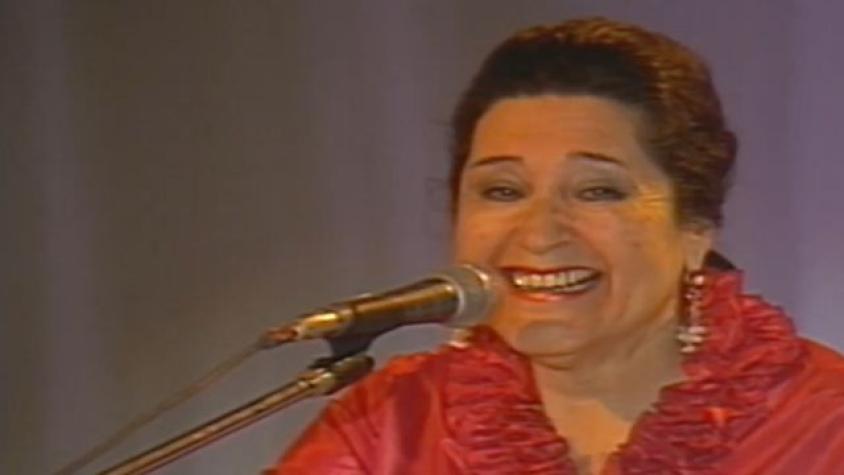 Margot Loyola y Óscar Andrade se lucieron con un  “contrapunto” en el programa “Esquinazo” 1984 