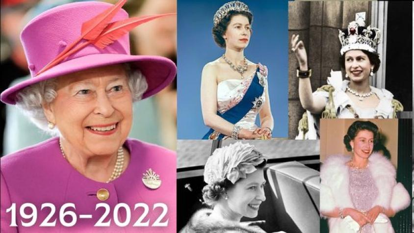 Reina Isabel II fallece a los 96 años: REC le brinda homenaje y recuerda su visita a Chile en 1968