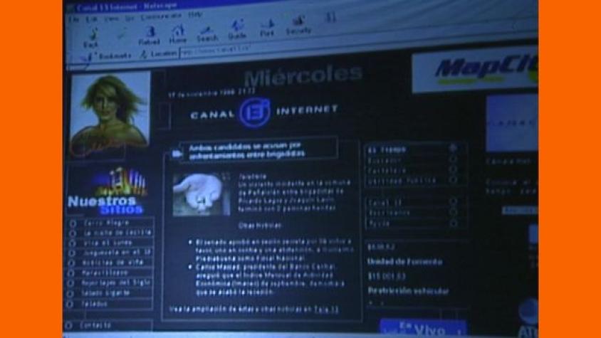 Recordando la primera señal de Internet del 13