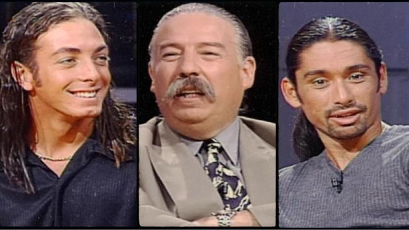 Nicolás Massú, Marcelo Ríos, Iván Arenas y Paulina Nin revelaron con qué animal se identifican en “Viva el lunes” (2000)