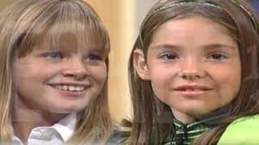 La icónica visita de Raquel Calderón y Mayte Rodríguez a “Viva el lunes” cuando tenían 8 y 10 años 