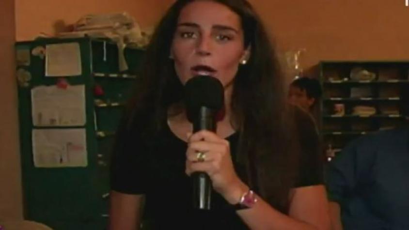 Fue su práctica profesional: Bárbara Rebolledo lanza su fama en Nuestra Hora 1995