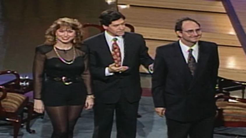 Erick Pohlhammer y Maripepa Nieto conversan sobre el amor en Noche de Ronda (1994)