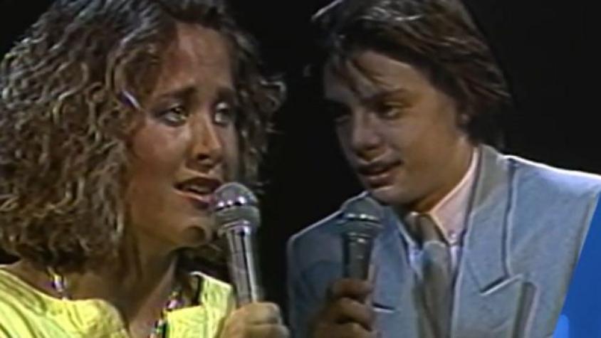 Un joven Luis Miguel y Andrea Tessa unen sus voces en Más Música de 1984