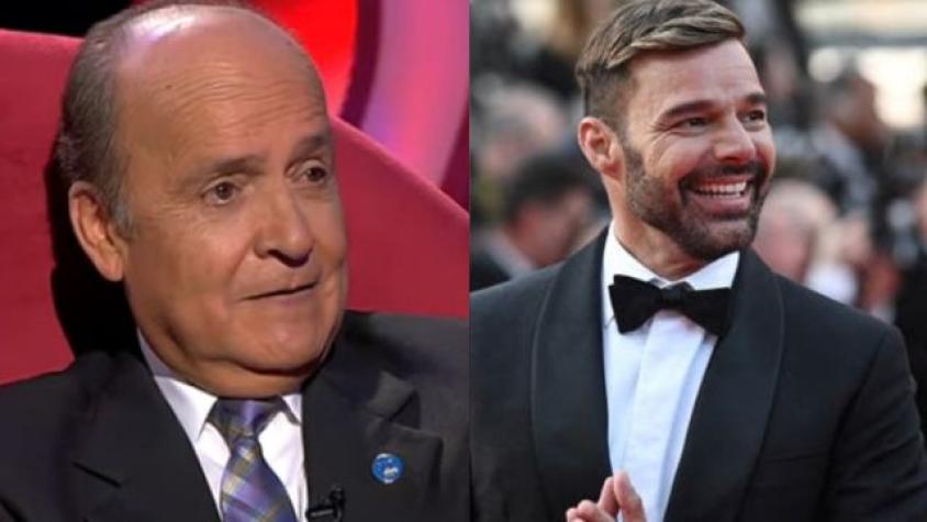 "Dice que soy su padrino en Chile": Horacio Saavedra y su linda amistad con Ricky Martin