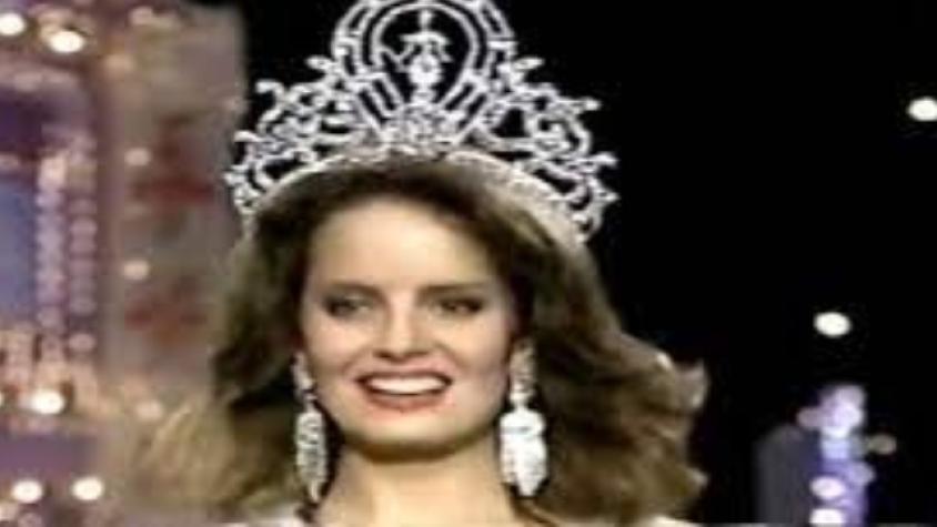 A días de Miss Universo: Recordemos cuando Cecilia Bolocco recibió la corona del certamen de belleza