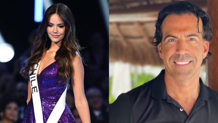 Celeste Viel se emociona al recibir apoyo de su padre, Felipe Viel, tras Miss Universo 2023
