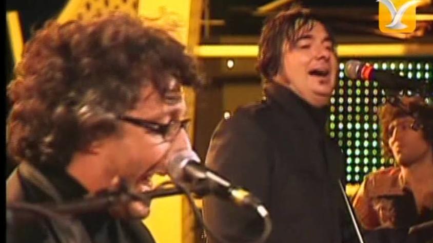 Así fue la presentación de Fito Páez y Los Tres con la canción “Ciudad de Pobres Corazones” en Viña 2007