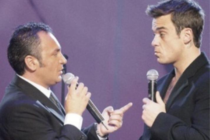El recordado y tenso momento que vivió Luís Jara con Robbie Williams en Mucho Lucho