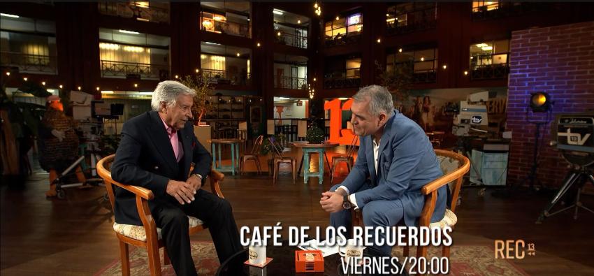 El "Café de los recuerdos" reúne esta semana a Pablo Aguilera y Alejandro Chávez