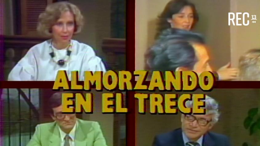 Revive las conversaciones icónicas de 'Almorzando en el Trece', el programa de entrevistas que marcó la televisión chilena