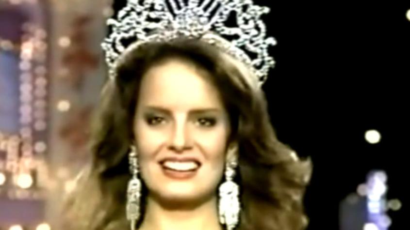 A menos de un día del Miss Universo: Recordemos cuando Cecilia Bolocco ganó el certamen de belleza de 1987