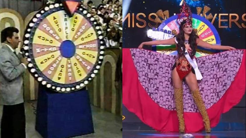 De la nostalgia: Emilia Dides deslumbró en "Miss Universo 2024" con traje inspirado en "Sábado Gigante"