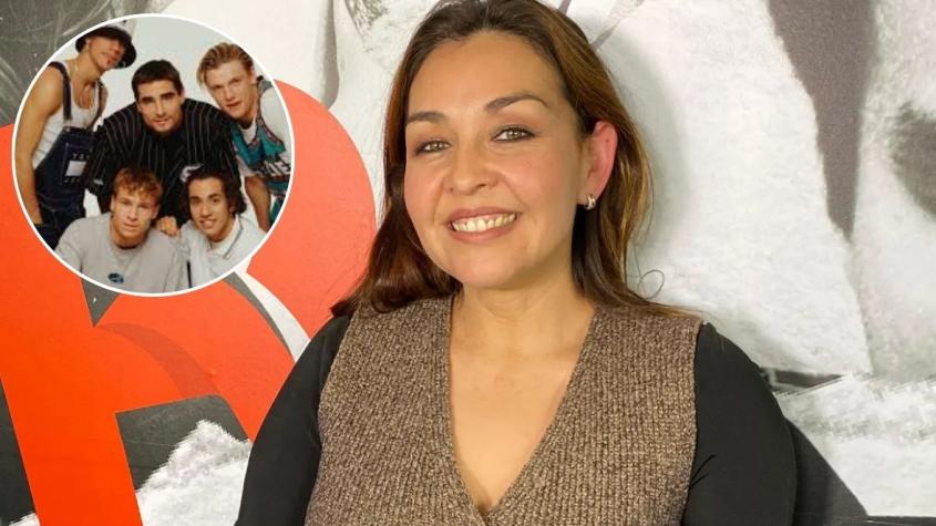 Denisse Malebrán confesó que integrante de Backstreet Boys se enamoró de ella