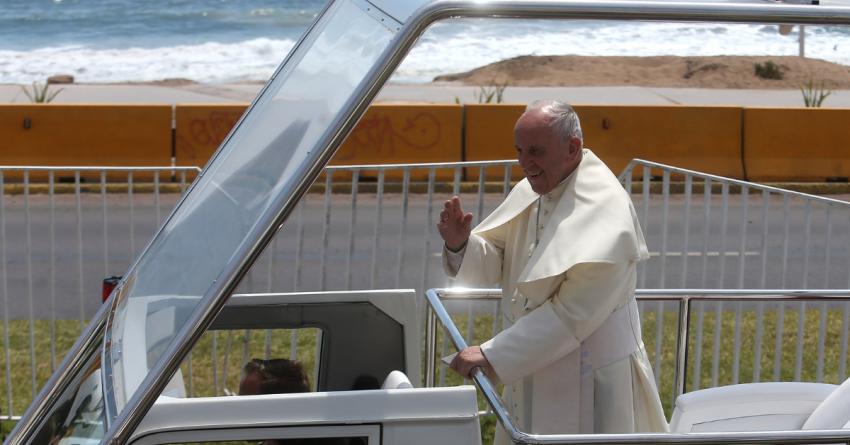Así se vivió en "Bienvenidos" la visita del papa Francisco a Chile el año 2018