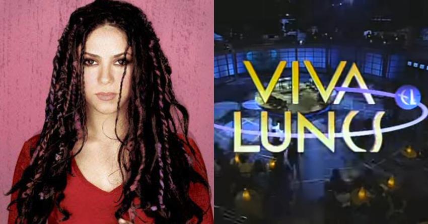 Hace 26 años: Así fue la vez que Shakira llegó a Viva el Lunes para promocionar su álbum ¿Dónde están los ladrones?