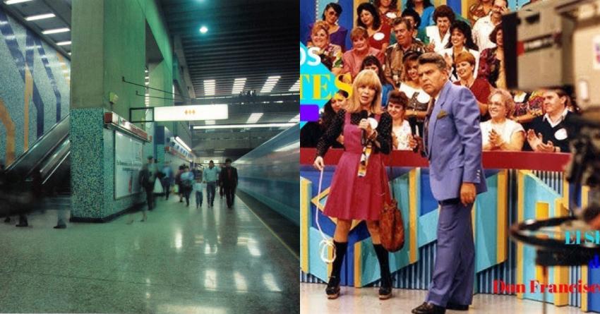 Viaje en el tiempo: La vez que Sábados Gigantes mostró cómo era el Metro de Santiago en 1982