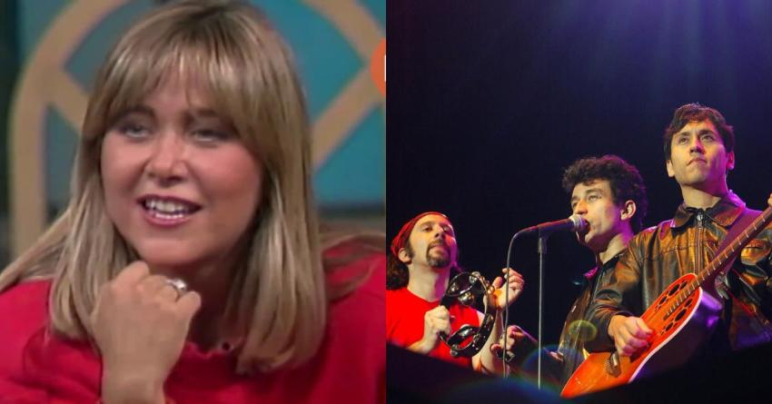 Aniversario de Más Música: La vez que Los Prisioneros celebraron con Andrea Tessa dos años del programa