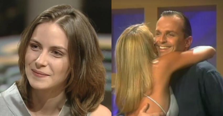 La vez que Carolina Fadic compartió con Miguel Bosé: Se dieron un beso en La Noche de Cecilia