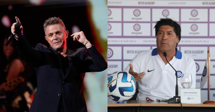 Cuando Alejandro Sanz visitó Viva el Lunes y le dedicó una canción a la mamá de Iván Zamorano