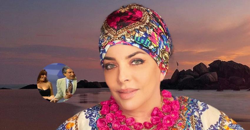 “Estoy enamorada de ti”: la inolvidable improvisación de Verónica Castro en la TV con conocido comediante chileno